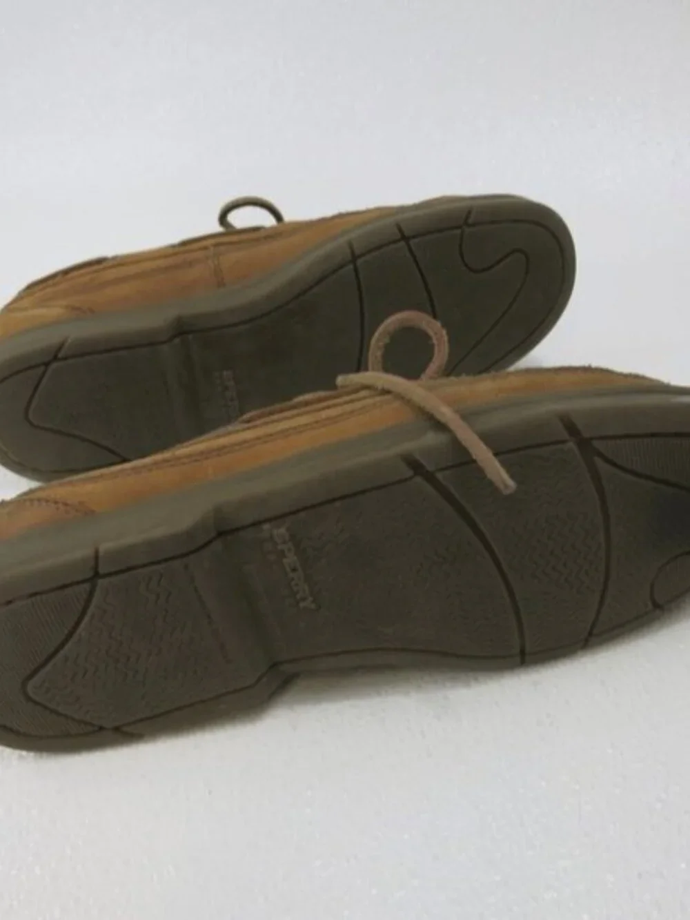 Sperry nubuck leather